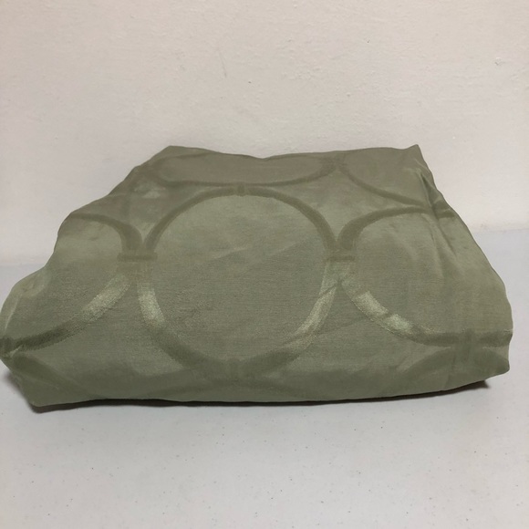 Hotel Collection Sage Green Ovals Duvet Cover - Picture 3 of 4